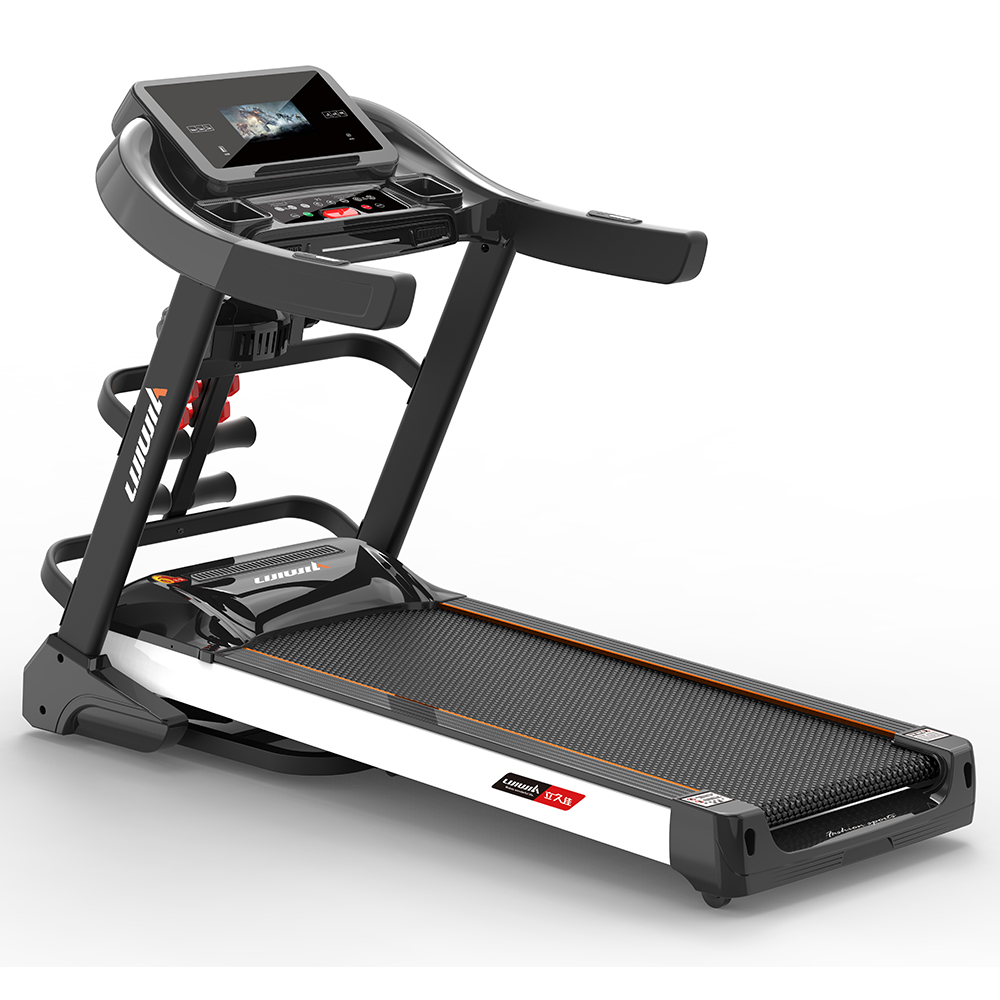 Lijiujia 3.5hp dc motor running machine 150kg user max weight electric commercial treadmill gym professional equipment