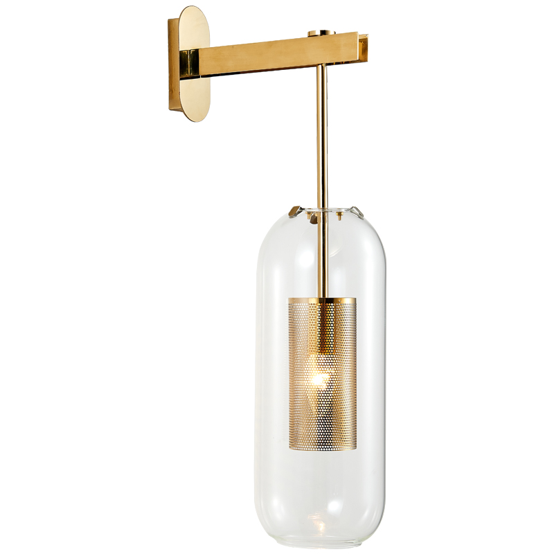 Modern minimalist wall lamp Nordic creative living room bedroom background wall lamp