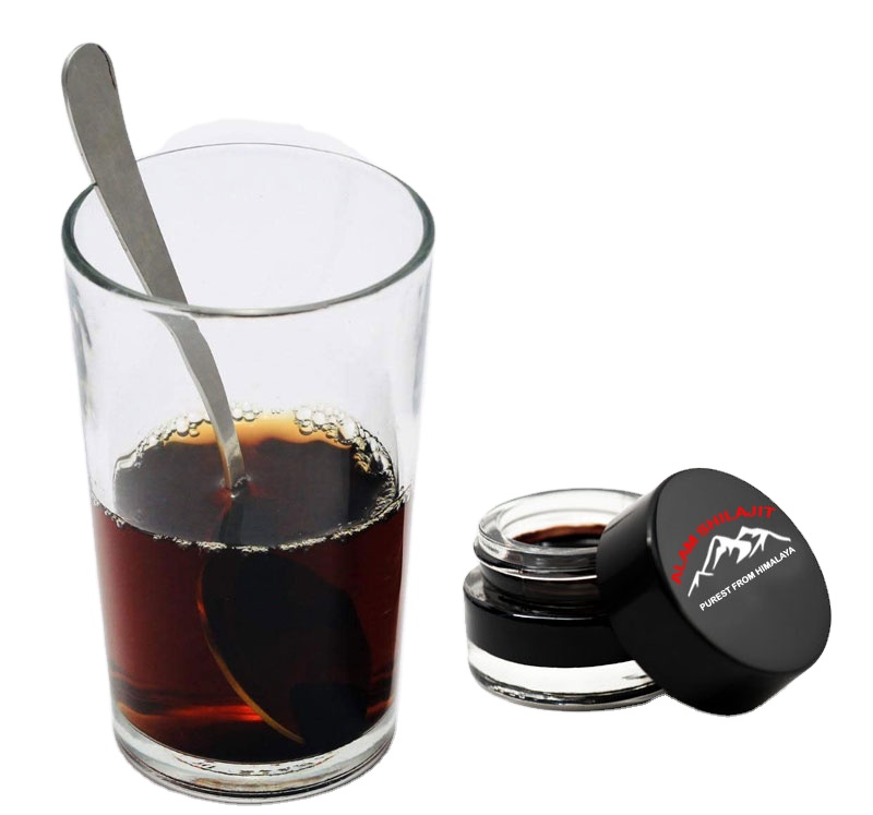 Shilajit Гималайский 100% чистый/натуральный/органический/аутентичный Гималайский Shilajit фульвовая кислота сушеный на солнце shilajit