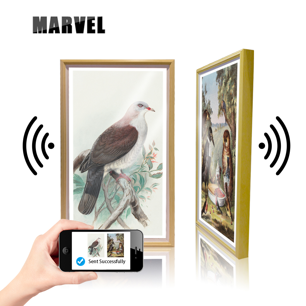 2020 сенсорный экран Android цифровая камера с Wi-Fi для картинной рамки 32 дюймов облако фоторамка обзор
