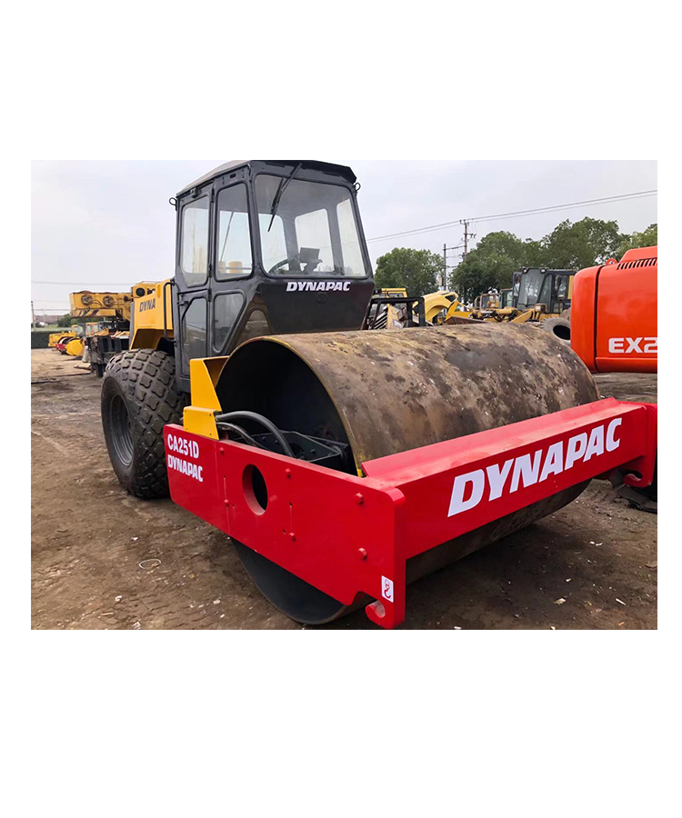 Б/у дорожный каток Dynapac simple ca251d для продажи