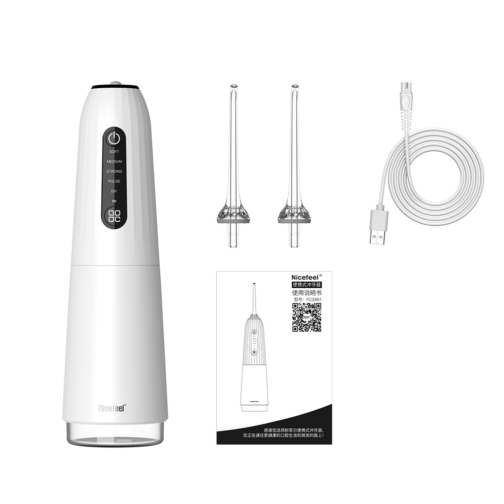 Original Flycat Electric Oral Irrigador Water Flosser IPX7 Waterproof Dental Care Cleaning Teeth