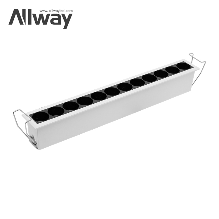 Low Price Multi Color Long Lifespan Ceiling Linear Lamp Warehouse Showroom 15Watt LED Down Light
