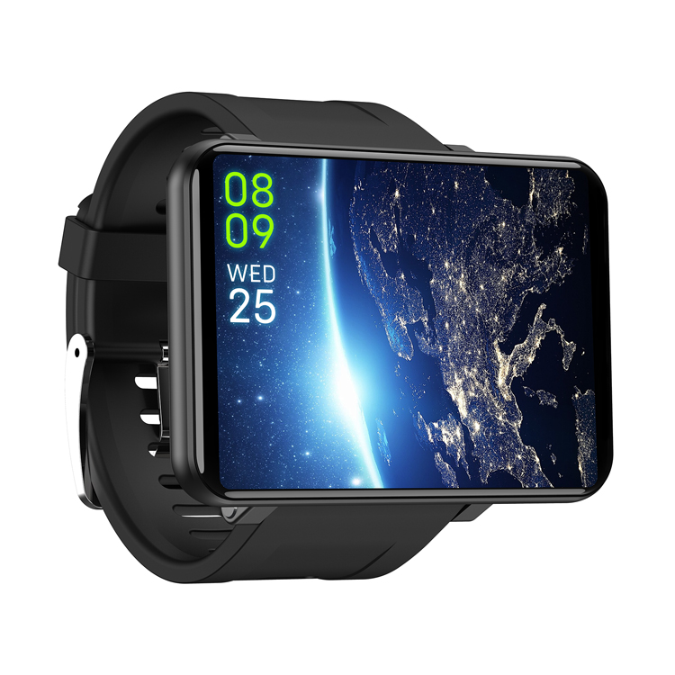 UNIWA DM 100 2,86 дюймовый IPS сенсорный экран 4G Android цифровые часы телефон WIFI GPS датчик пульса Смарт-часы мобильный телефон