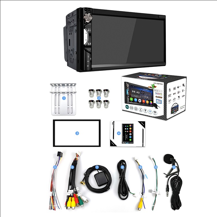 HD Screen Touch 2 Din 7 inch Car android car Audio Stereo Universal Radio radio de carro