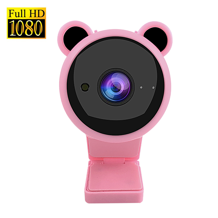 1080P USB 2.0 PC Web Camera HD Webcams with Microphone PC Mac Laptop Desktop Video Chat Conference Streaming Webcam