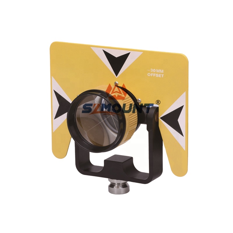 SZMOUNT Z-14U цельнометаллическая Одиночная наклонная призма с футляром для наземной съемки призмы для Leica Total Station