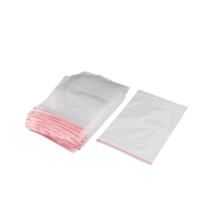 Biodegradable Custom Logo Supermarket Food Package Plastic Zip Lock Bag