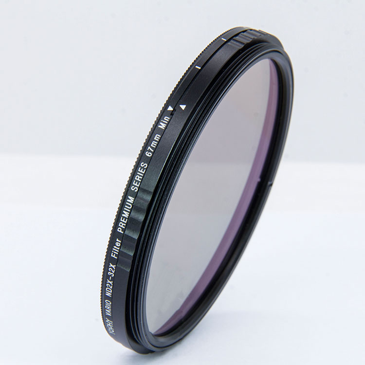 Yophy 75 градусов Регулируемый 77mm Camera ND фильтр переменной набор УФ-фильтров с нейтральной плотностью фильтр ND2X-32X Фильтры объектива камеры