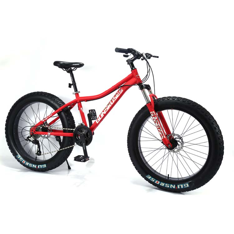 China Factory Wholesale Price Sell 24/26 Inch Snow Bike High Quality Steel Fat Tire Bicycle