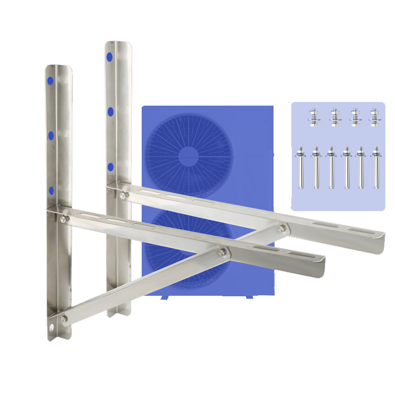 Big factory supply fast delivery support wall mount folding brackets for split air condition