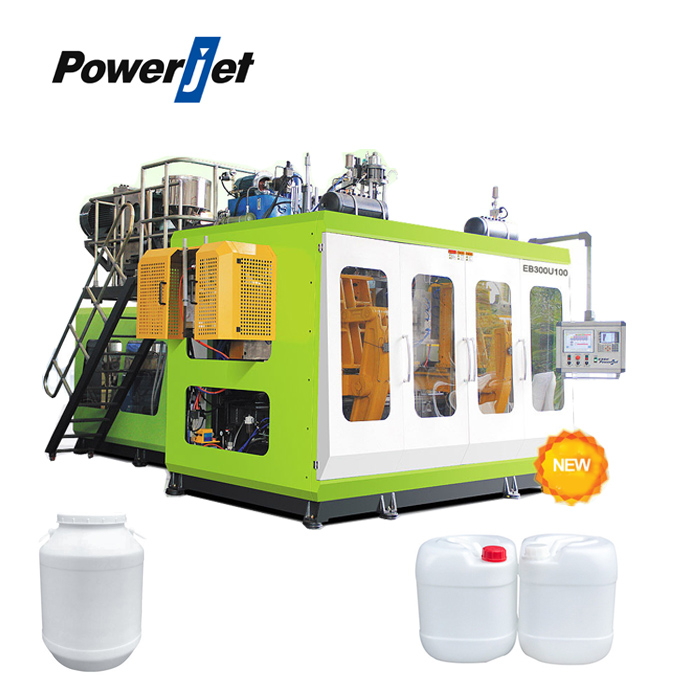 Пластиковая Экструзионная выдувная формовочная машина 10 л 15 л 20 л HDPE PP PE POWERJET