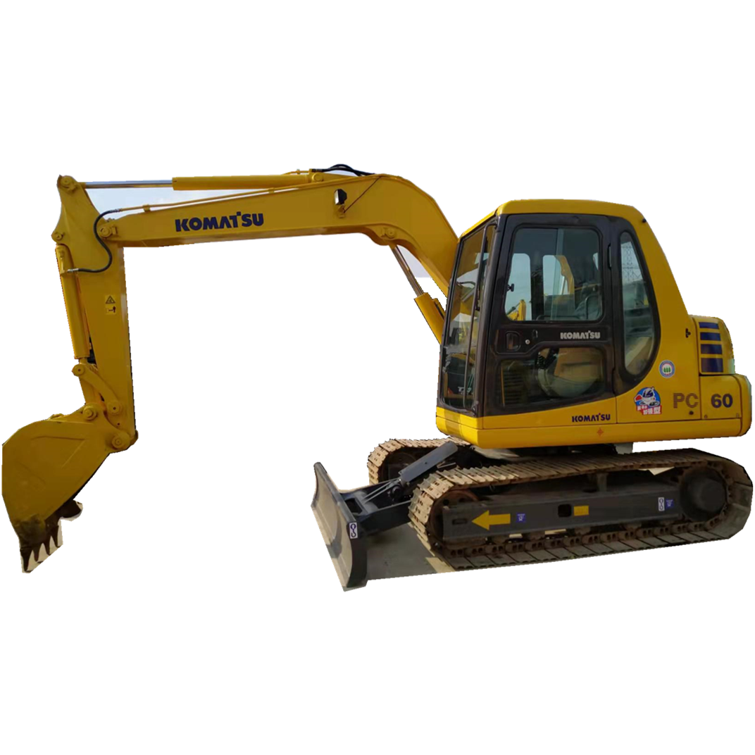 Б/у гидравлический мини-экскаватор komatsu PC60/6 тонн