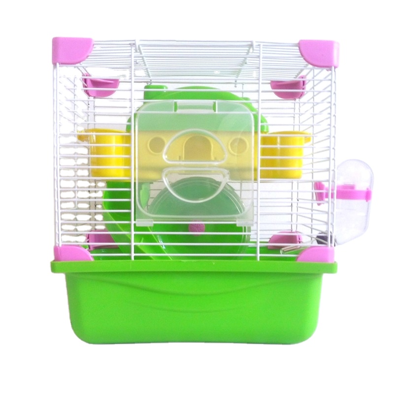 Hamster cage Double Floor castle Shape hamster nest carriers pet supplies wholesale Hamster house