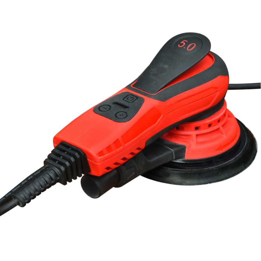 6 Inches 5.0mm Eccentric machine Speed Control Brushless Electric Random Orbital Sander grinding machine