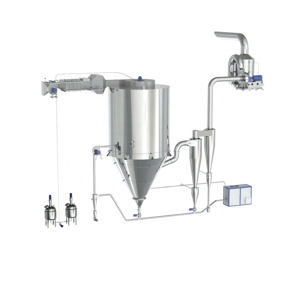 LPG China Powder Spray Drying Machine / Spray Drying Tower Detergent Powder Plant /Spray Dryer Price