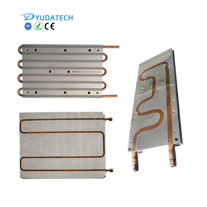IGBT Aluminum Water Cooling Heat Exchanger, Liquid Cooling Plate, High Power