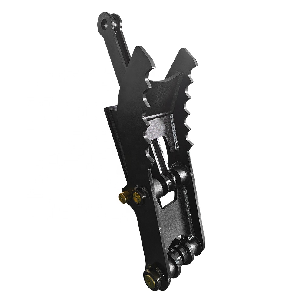 High quality EX100WD-3 excavator mechnical thumb assembly for cleaning of ladle and slag