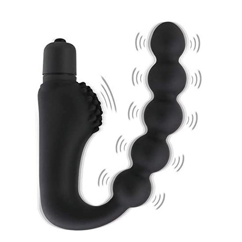 New Release Amazon hot selling anal sex toy battery powered vibrating prostate massager for men male masajeador de prostata%
