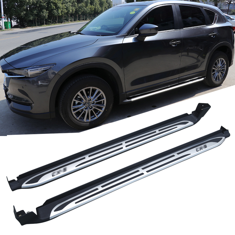 Автомобильные Защитные аксессуары для Mazda Cx5 боковые шаговые балки для бега 2017 2020
