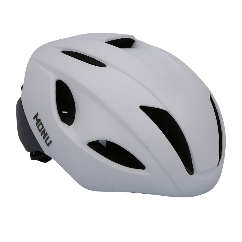 Bicycle Helmet LED Light Rechargeable Integrally-molded Cycling Helmet Mountain Road Bike Helmet Sport Safe Hat for Man