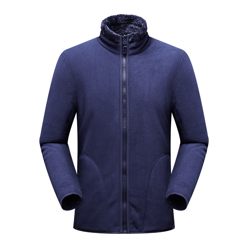 Drop Shiping OEM Polar Ceket M-5XL Man's Fleece Top Jacket Winter Fleece Jacket Sleeve Winter Micro Polar Fleece Men's Jacket