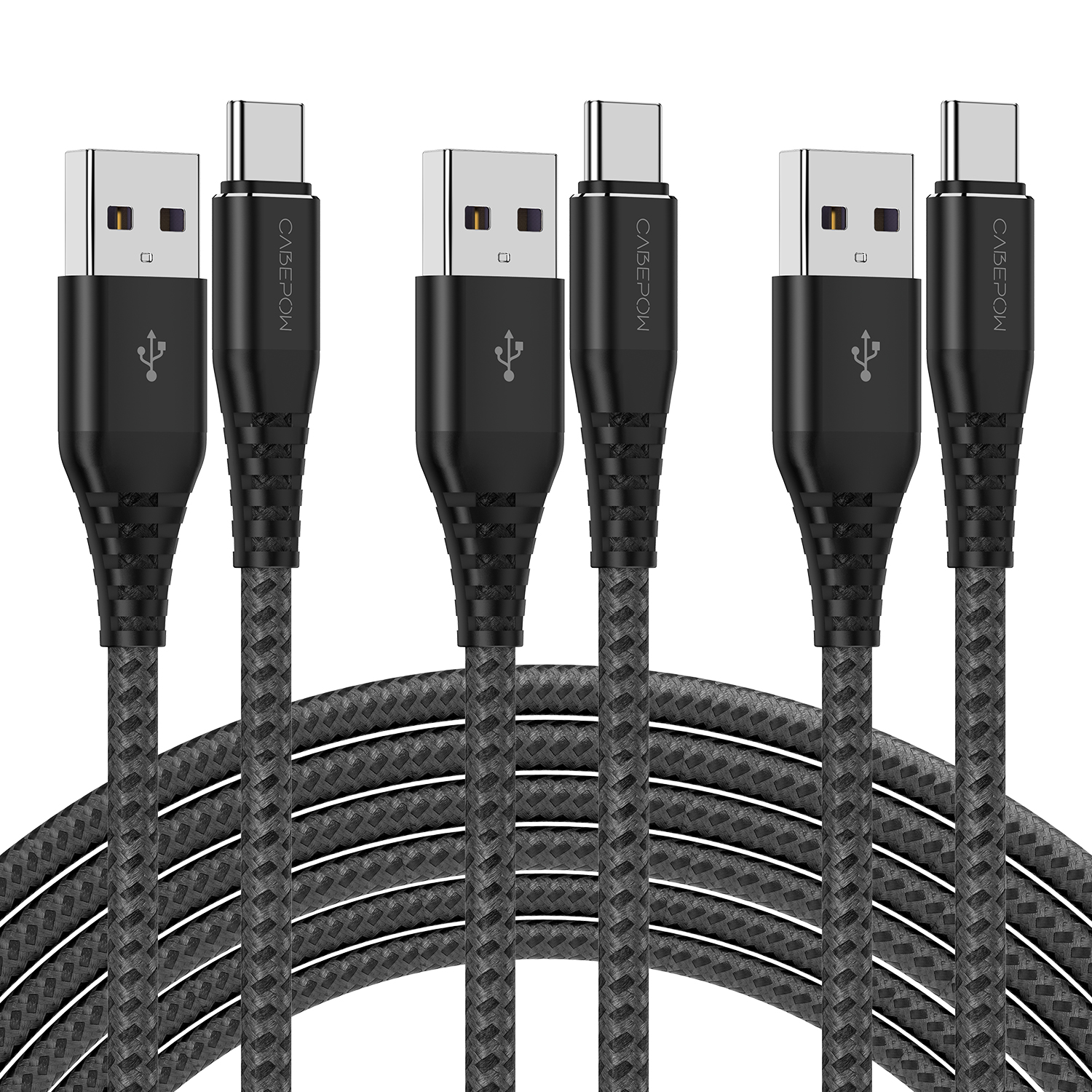 Заводская цена, 1 м, 2 м, 3 м, нейлоновый Плетеный MFI USB A USB C к lightning-кабелю, кабель для быстрой зарядки для android, кабель для iphone