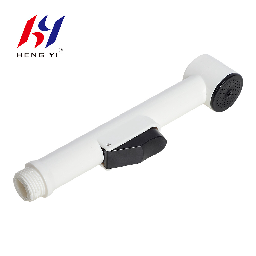 ABS plastic white bidet spray set portable travel bidet bathroom self cleaning and water flowers