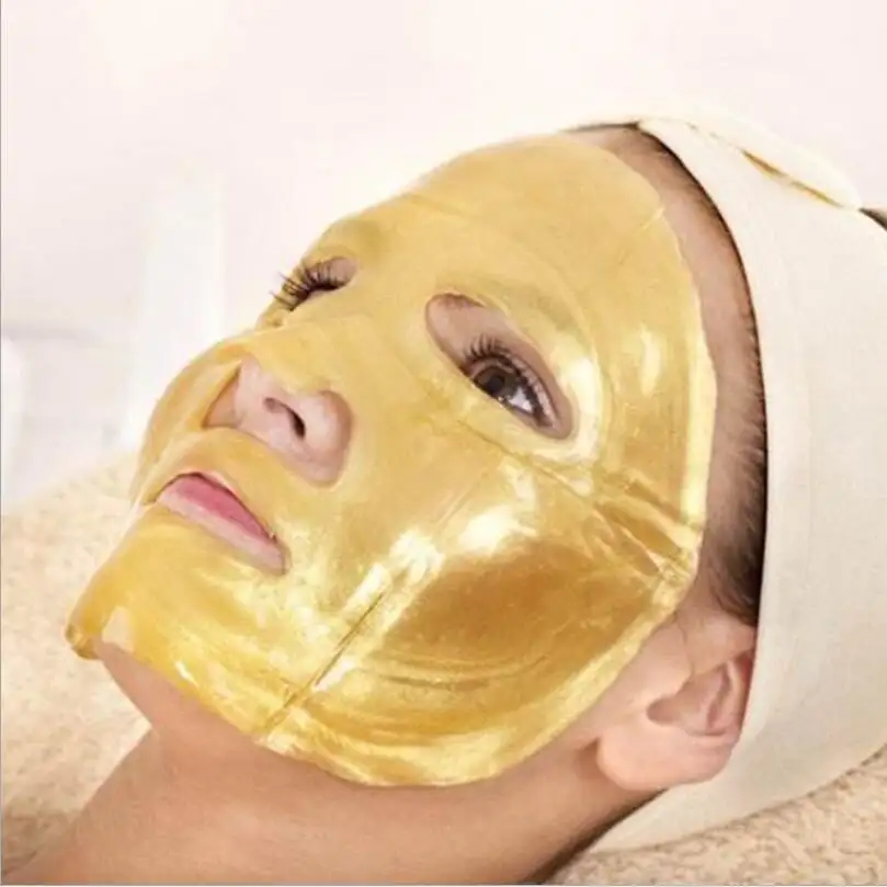 24K Gold Collagen Face Mask Anti Wrinkle Anti Aging Moisturizing Sheet Mask Beauty 24k gold mask