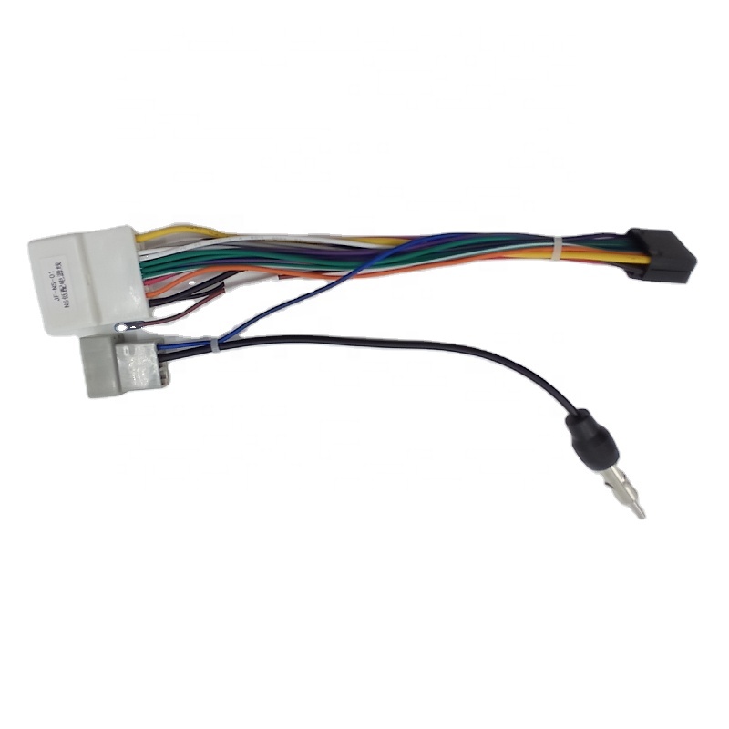 JF-NS-01 for Tiida Sylphy sunny Qashqai Navarre car series wire harness connector car ISO wire harness canbus box cable