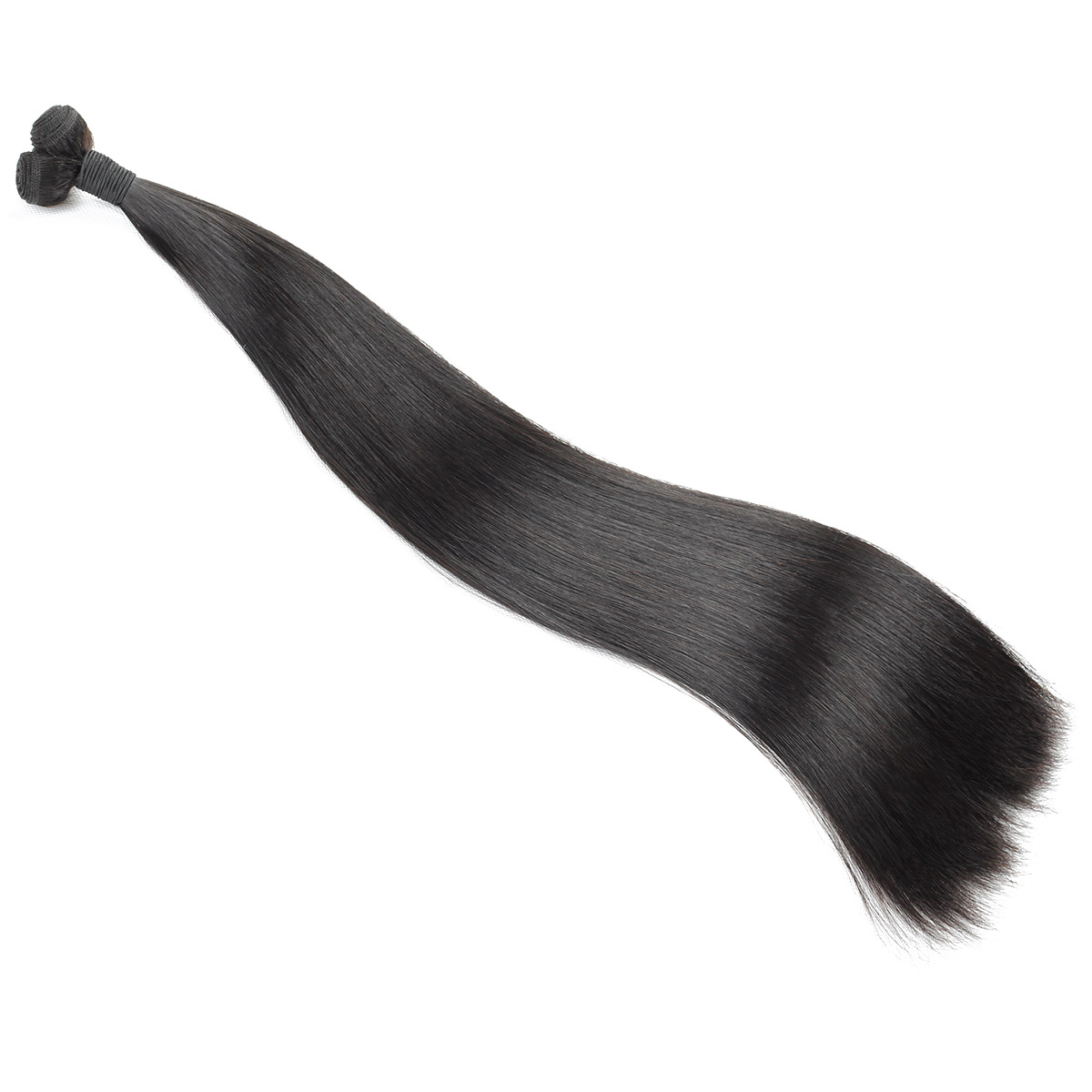 Double drawn Straight Hair Bundles Bone Straight Funmi Hair Bundles Brazilian Weave Virgin Human Braided Hair Extensions
