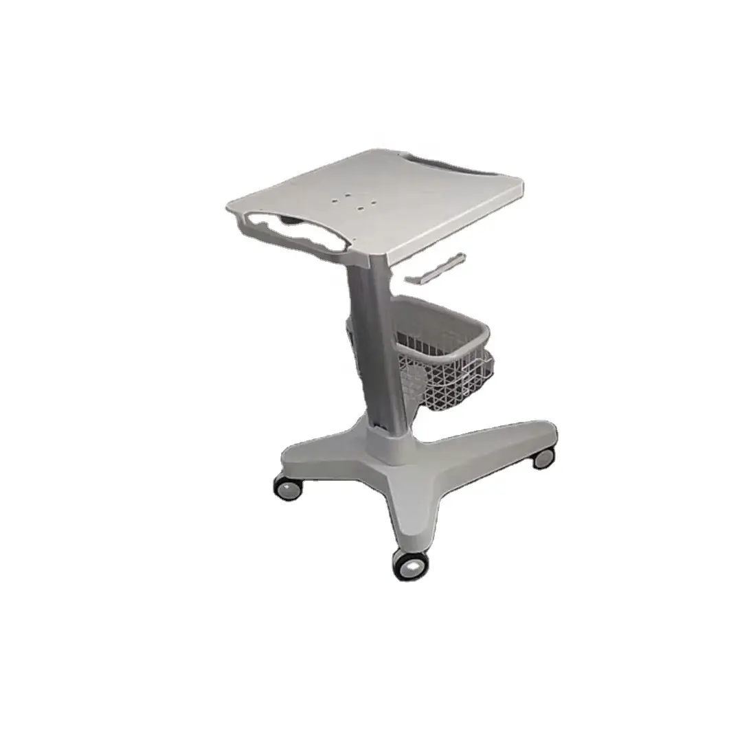 China patient stainless steel  fordable Ultrasound cart hospital trolley medical trolley cart with ISO 13485