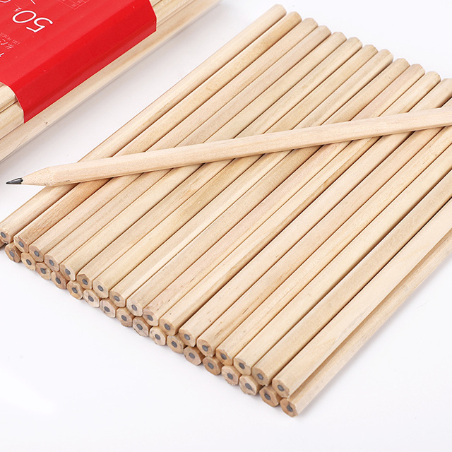 Promotional Eco-Friendly Professional Natural Wooden Colored Pencil Hexagonal Pencil With Custom Logo