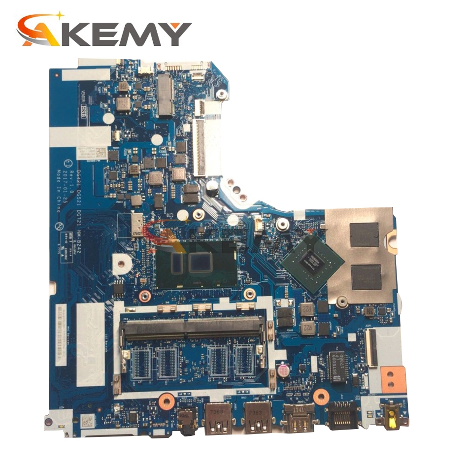 Akemy DG421 DG521 DG721 NM-B242 For 320-15IKB 320-15ISK Notebook Motherboard CPU I3-CPU GPU GTX940M /GTX920DDR4 100% Test
