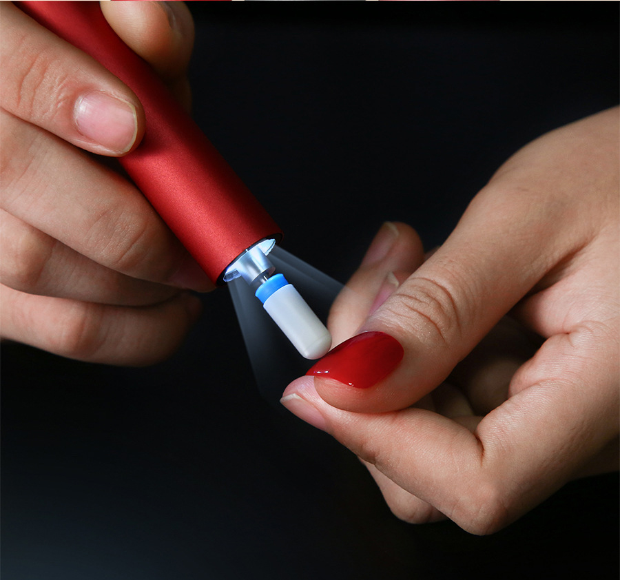 2021 nail beauty product nail drill, rechargeable and portable electric nail making machine price in 7colors 5V 8W