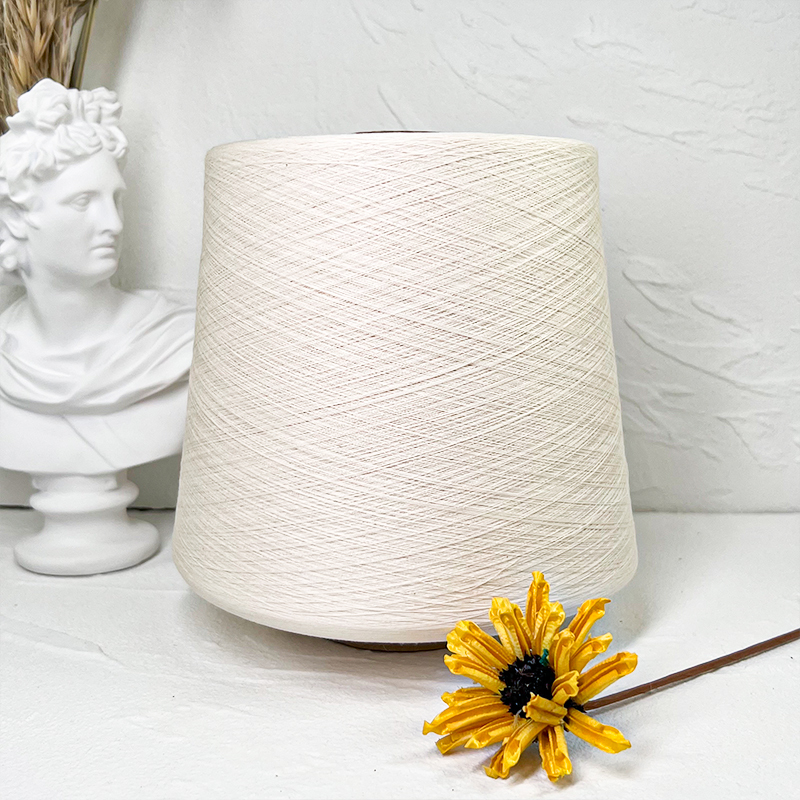 Best Selling - Recycled Cotton Ne 40/1 Weaving Yarn - Combed Cotton Polyester Blended Yarn 100% Dyed Cotton Yarn