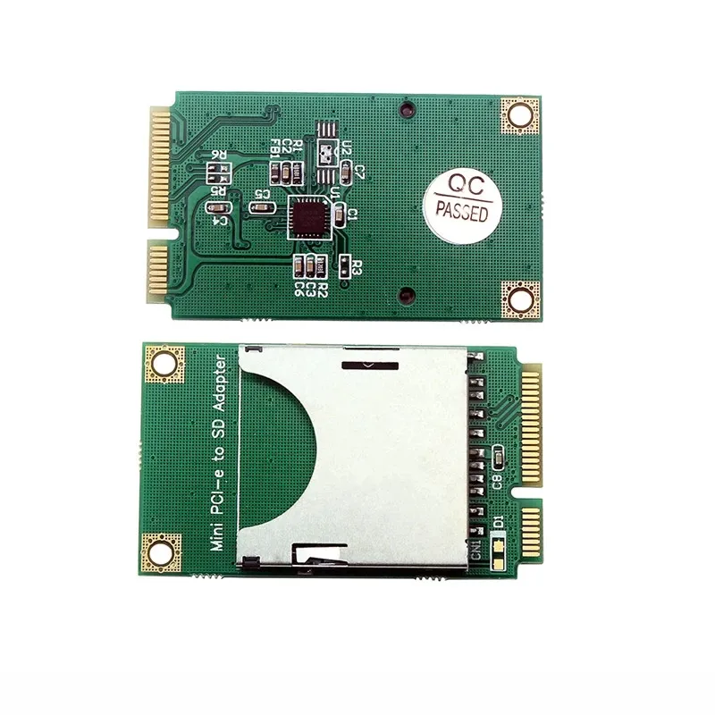 Mini PCI-E Express pcie pci express pci-express to SD SDHC MMC Memory adapter Card Converter Reader