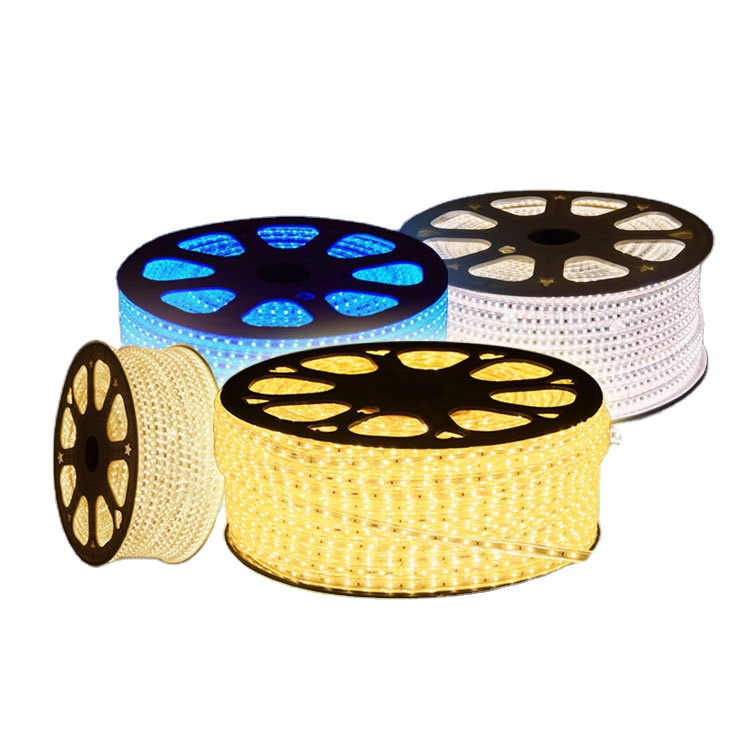Christmas SMD 5050 Led strip light DC 12V 14.4W led rope light festival landscape for led neon flex flexible strip rope light