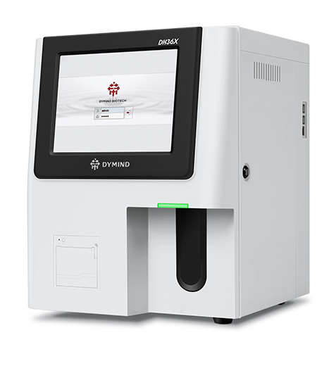 Dymind DH36X 3-Part DEWEI Auto Hematology Analyzer with open reagent system 60 tests per hour