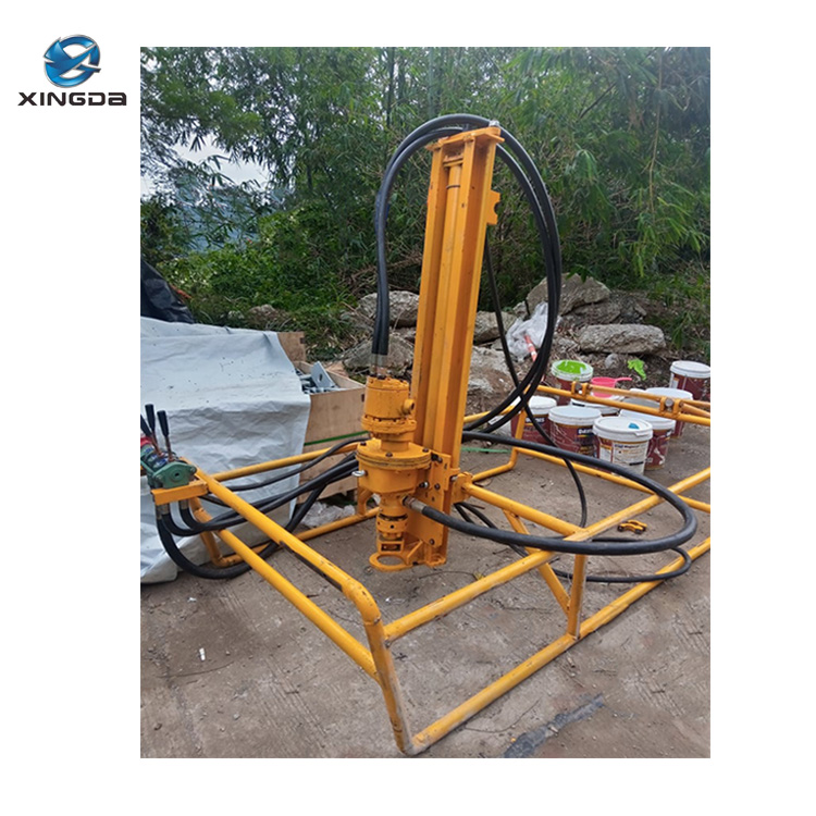 XDQ70 Rock Drilling Equipment Man Portable DTH Drilling Rig Slope Drilling Rig