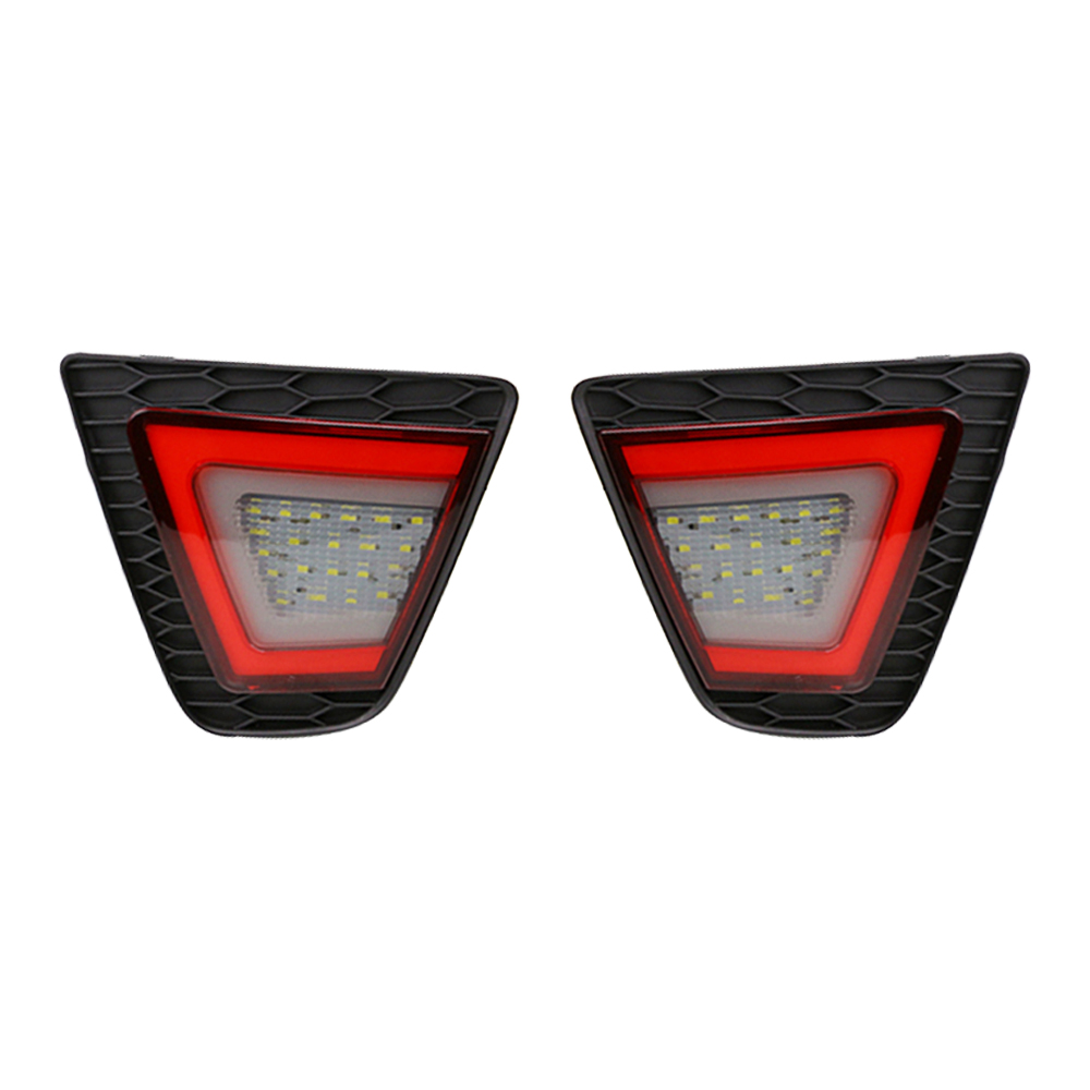 For Honda Jazz Fit 2014 2015 2016 2017 Reflector LED Rear Bumper Light Fog Lamp Brake Light Turn Signal Reverse Light