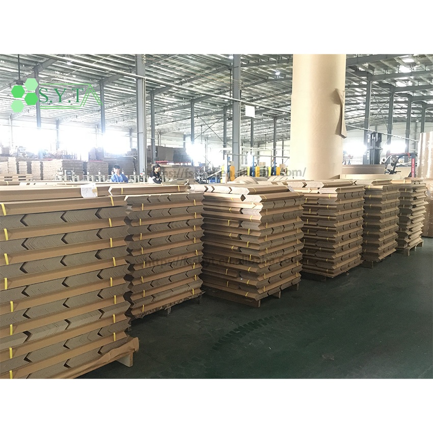 SYT custom cardboard corner corrugated corner pad 50mm x 50mm paper corner protecter