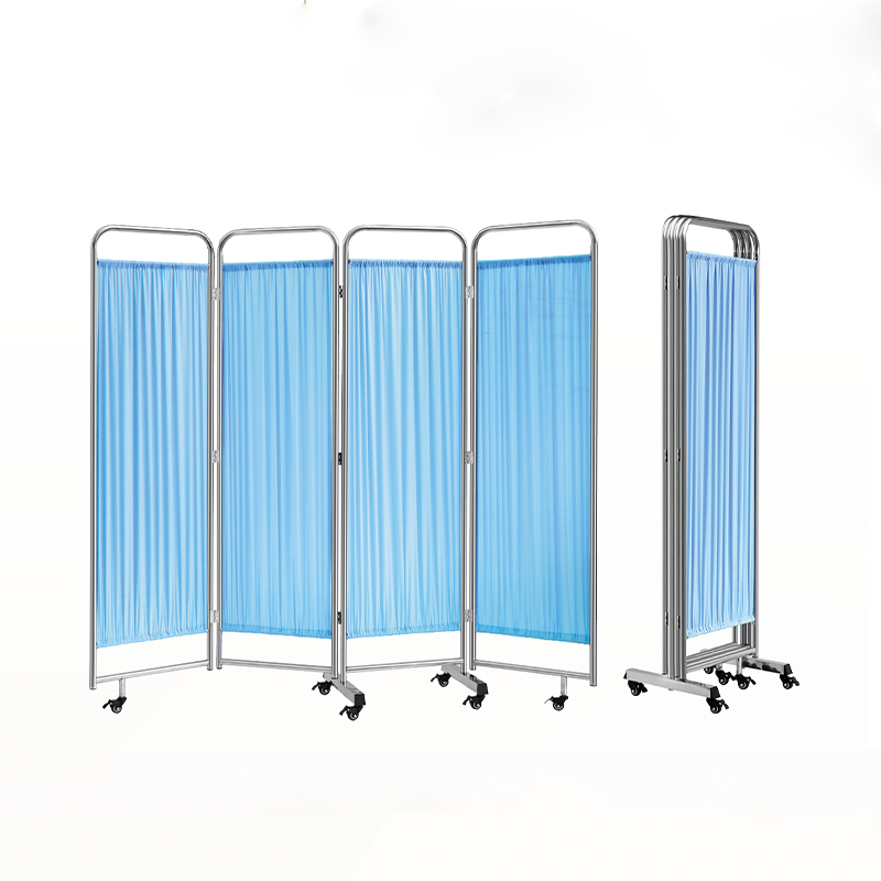 Hospital ward equipment & medical instrument folding hospital ward screen 4-folding screen