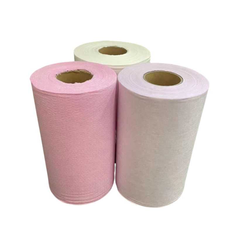 wet wipes raw material nonwoven for top sheet of sanitary napkin bamboo non woven microfiber fabric