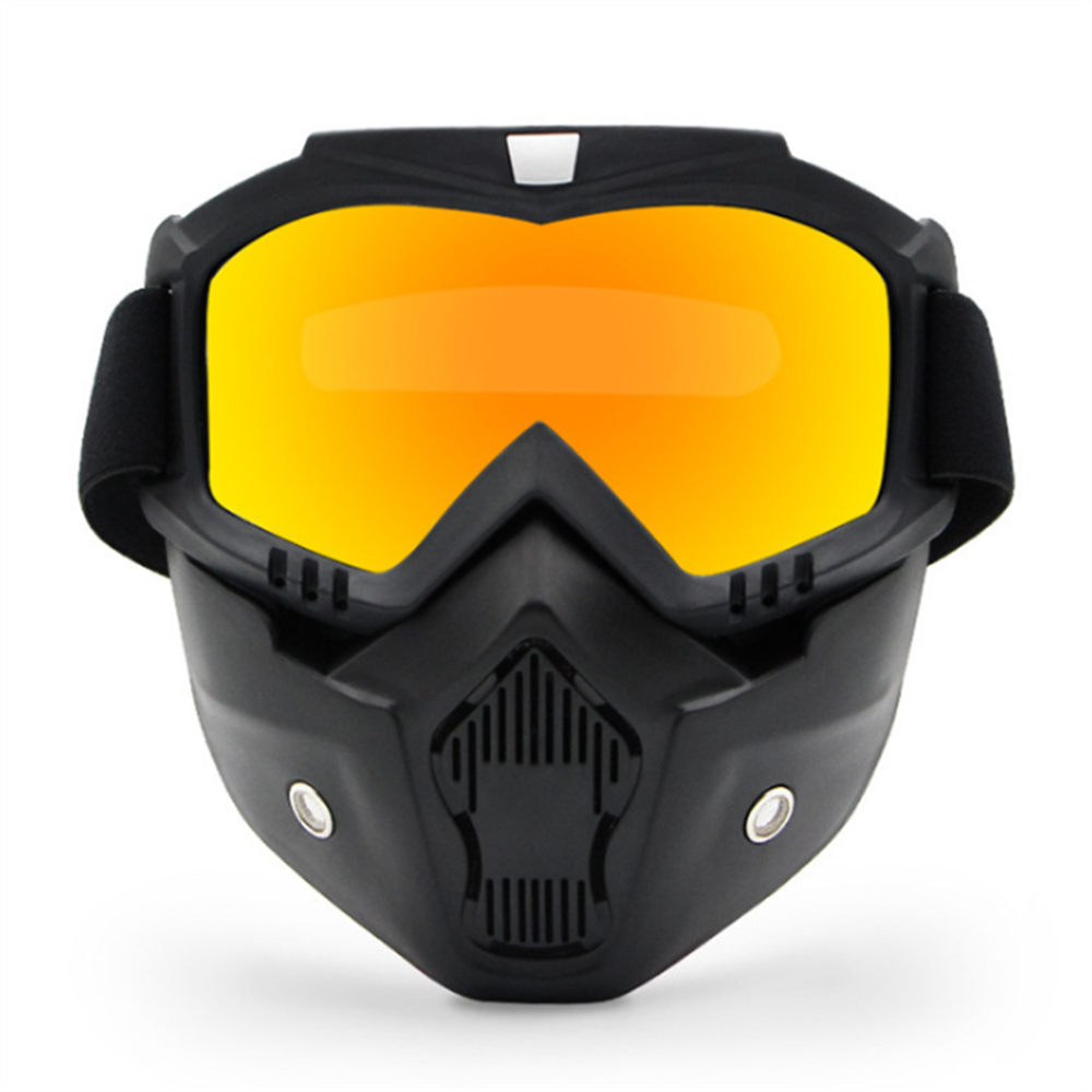Removable Tactical Full Face Goggles Paintball Airsoft CS Toys Guns Shooting Games Protection