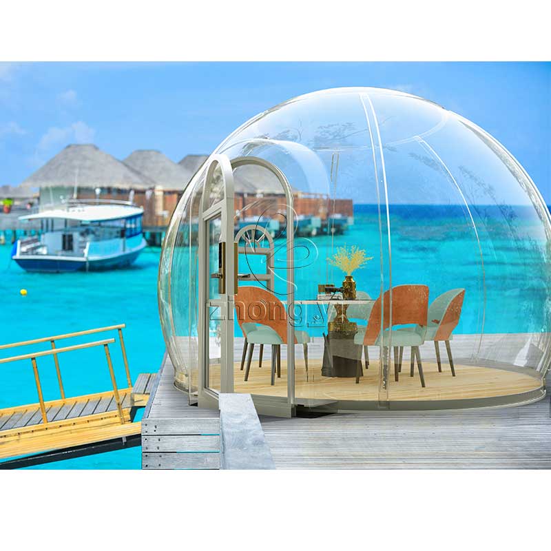 Купольное домашнее стекло igloo, алюминиевая рамка, стекло для глазного дома