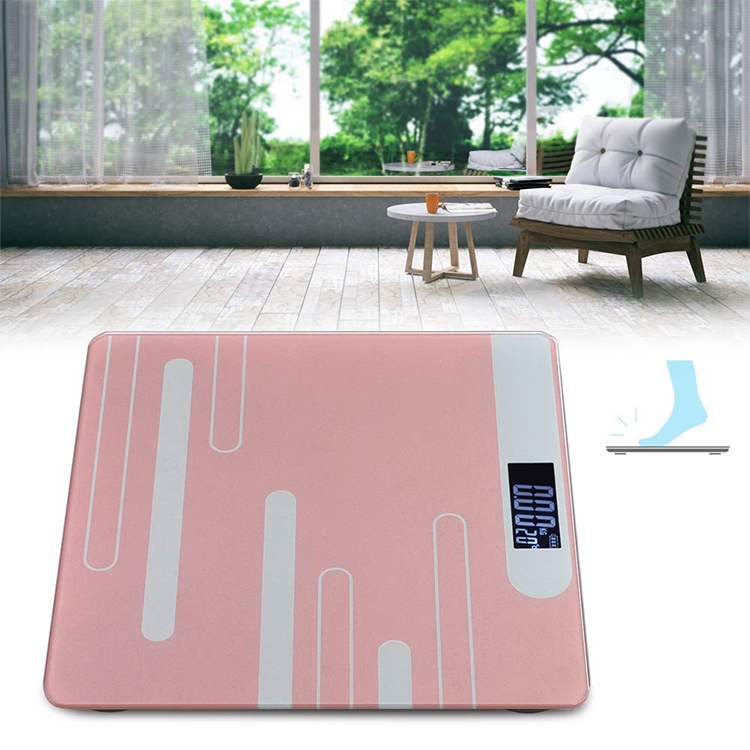 analyzer smart body fat scale bathroom with Lighted Display and Highly Accurate Digital Bathroom Scale