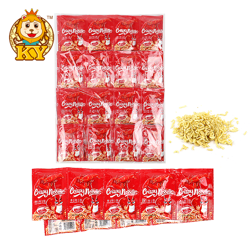 Manufacturer wholesale puffed snacks noodles crispy instant noodles for kids