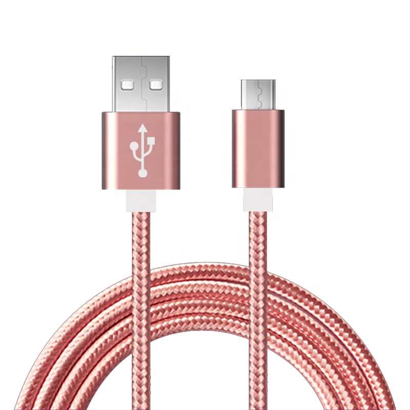 Cantell оптовая продажа с фабрики Android usb кабель нейлоновый Плетеный usb кабель для быстрой зарядки micro usb кабель 1 м