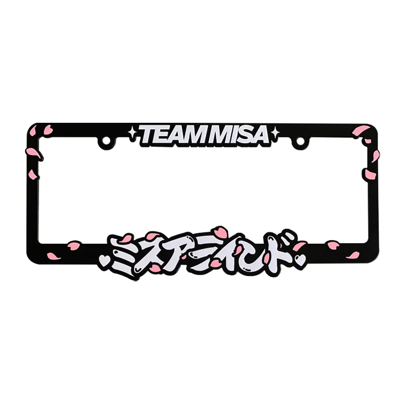 Custom Design ABS Plastic Australia License Plate Frame Wholesale Australian Number Plate Frame